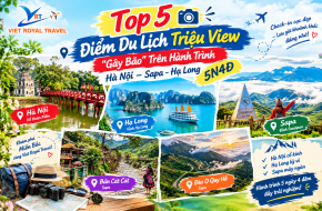 Top 5 Điểm Du Lịch Triệu View "Gây Bão" Trên Hành Trình Hà Nội – Sapa – Hạ Long 