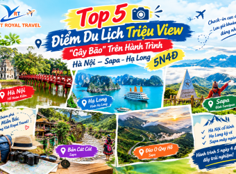 Top 5 Điểm Du Lịch Triệu View "Gây Bão" Trên Hành Trình Hà Nội – Sapa – Hạ Long 