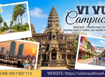 TOUR SIEM REAP - PHNOM PENH [4N3D] (Truyền thống)