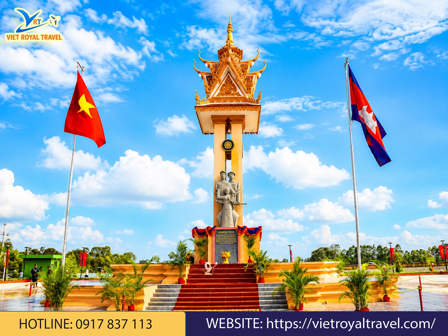 Đài Hữu Nghị Việt Nam - Campuchia kiêu hãnh