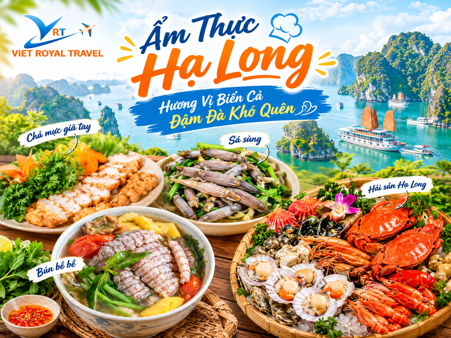 Ẩm thực Hạ Long – Hương vị biển cả đậm đà khó quên