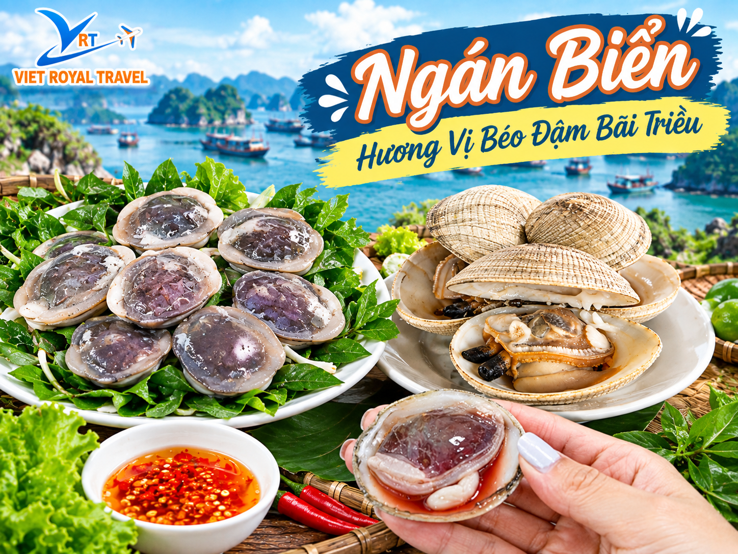 Ẩm thực ngán biển bên vịnh Hạ Long