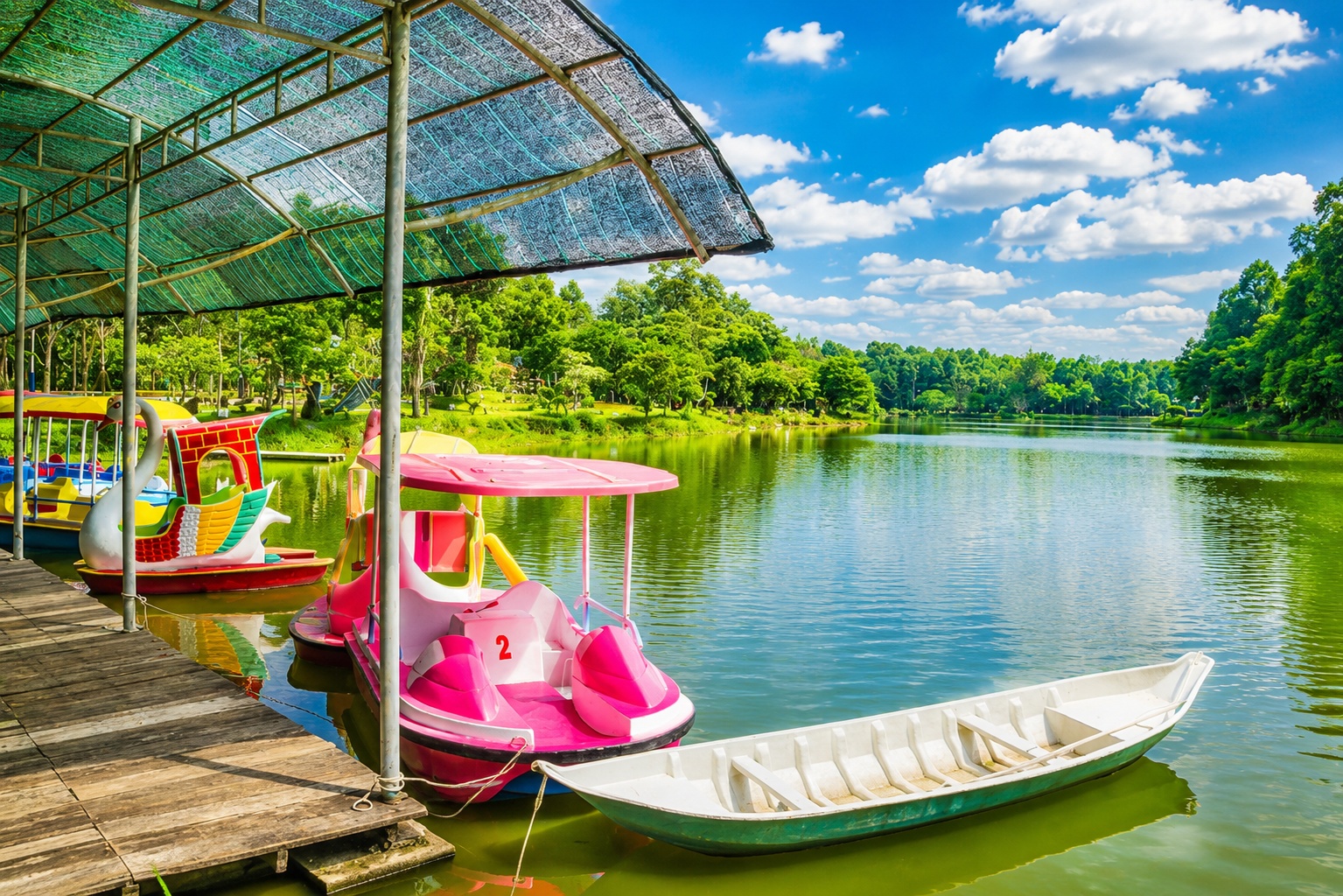 Chèo thuyền Kayak, chèo thuyền thúng ở Củ Chi