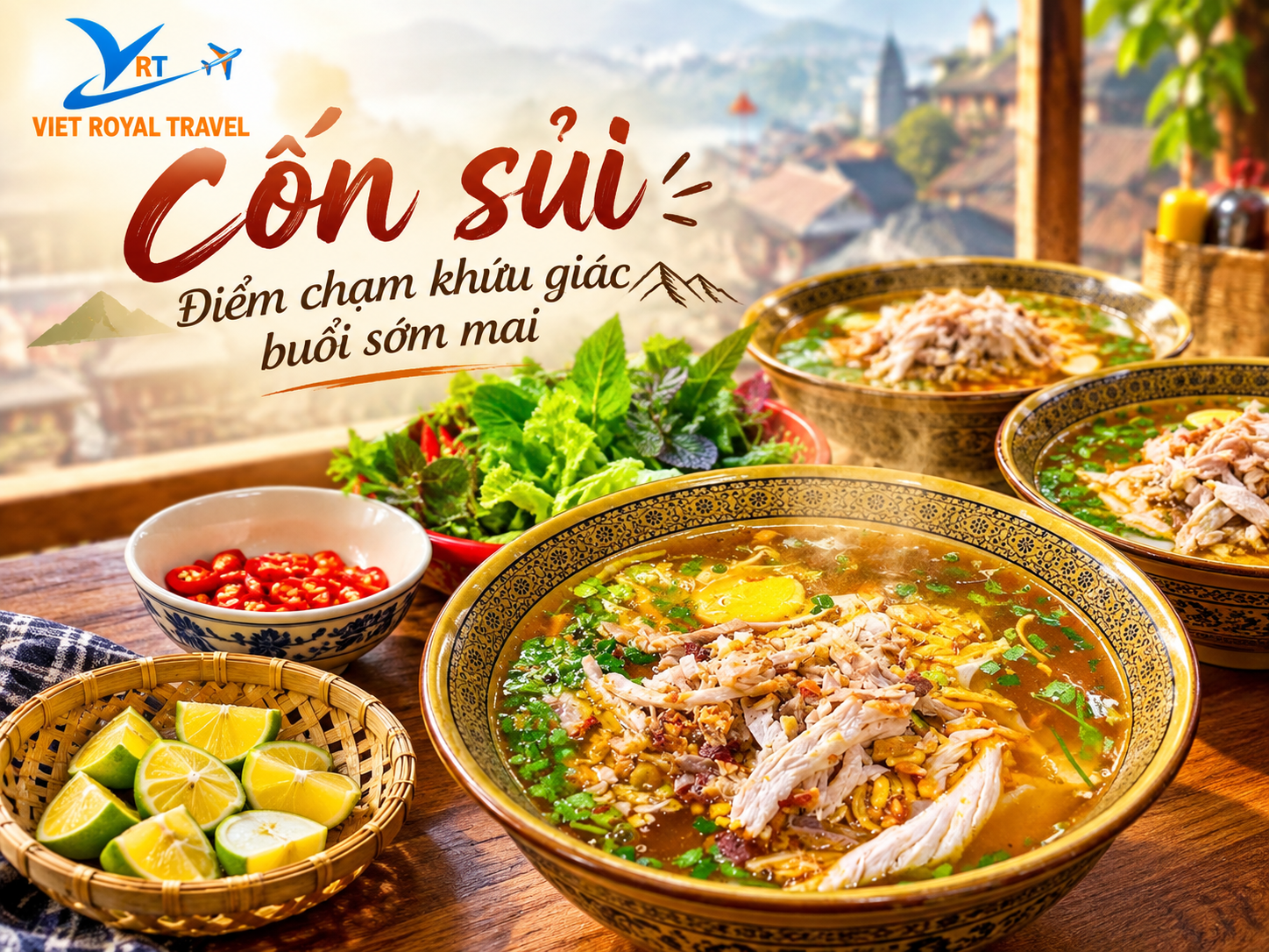 Cốn Sủi – Hương Vị Sớm Mai