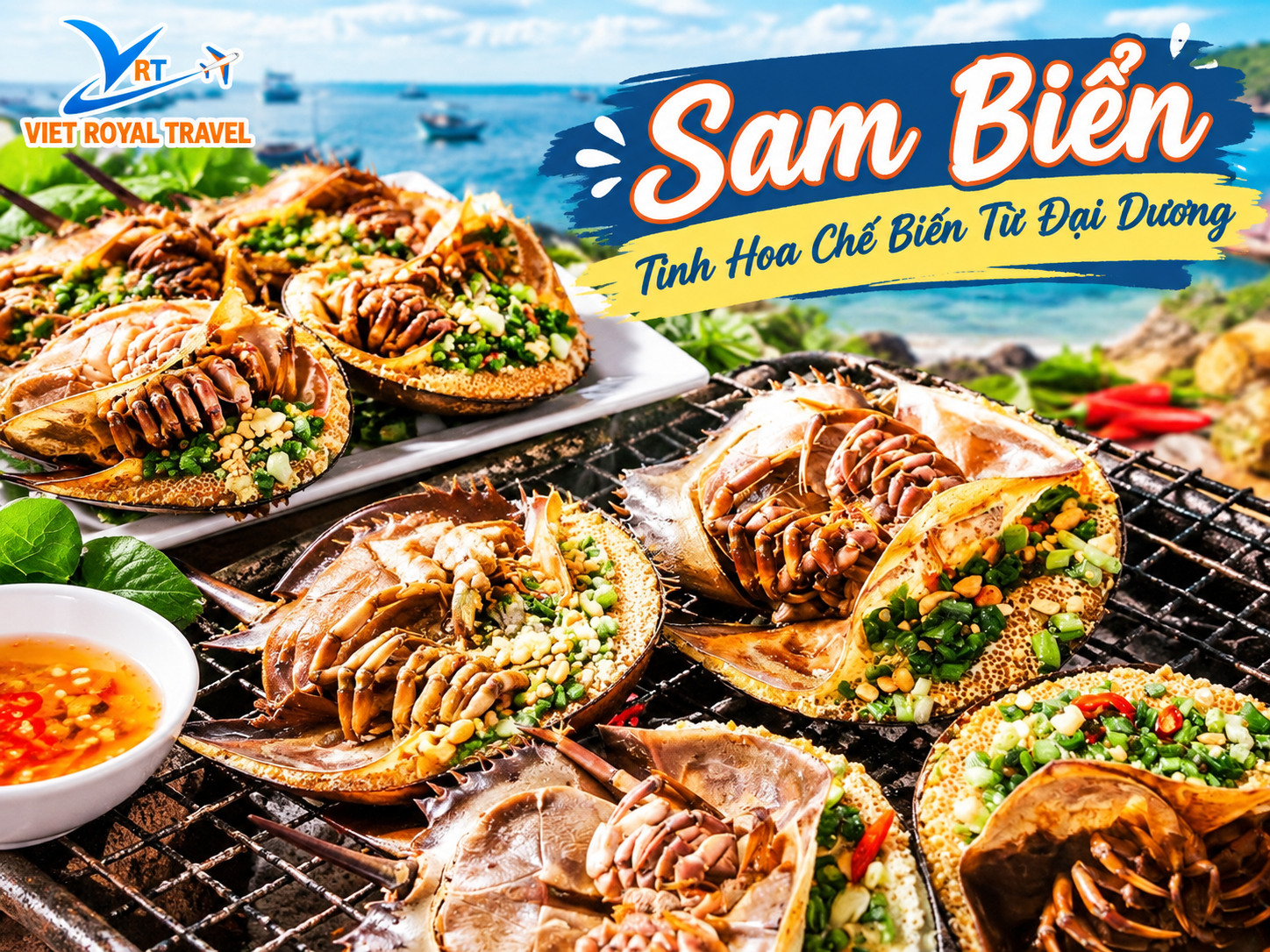 Sam Biển Nướng Đậm Vị Đại Dương