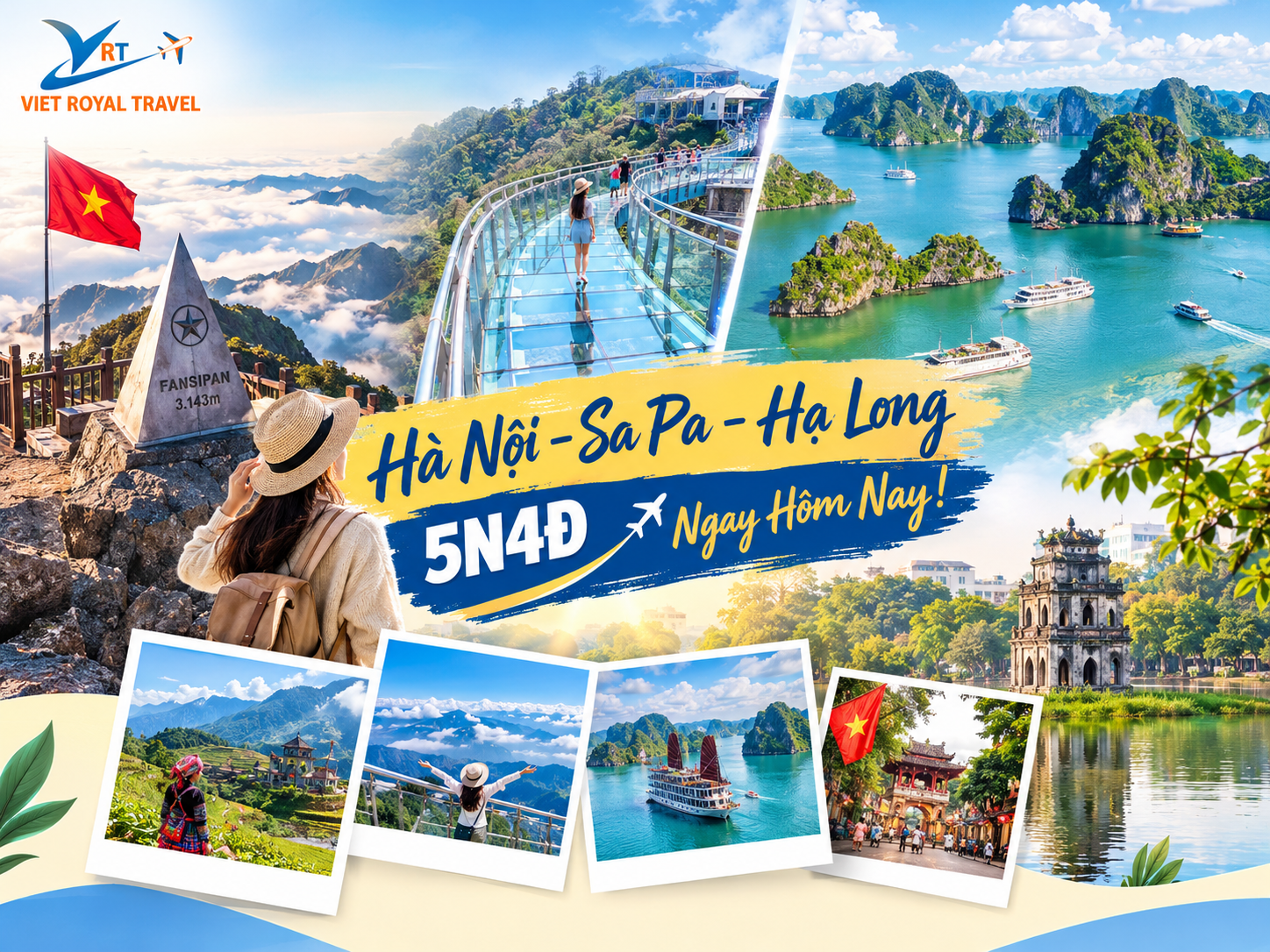 Tour Hà Nội – Sa Pa – Hạ Long 5N4Đ 