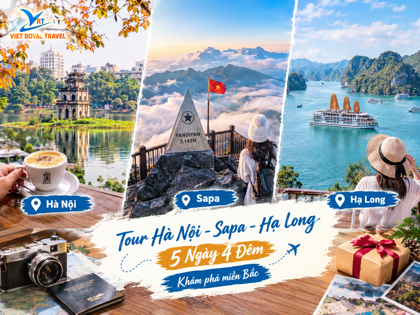 Tour Hà Nội – Sapa – Hạ Long 5 ngày 4 đêm cuối năm 2026 
